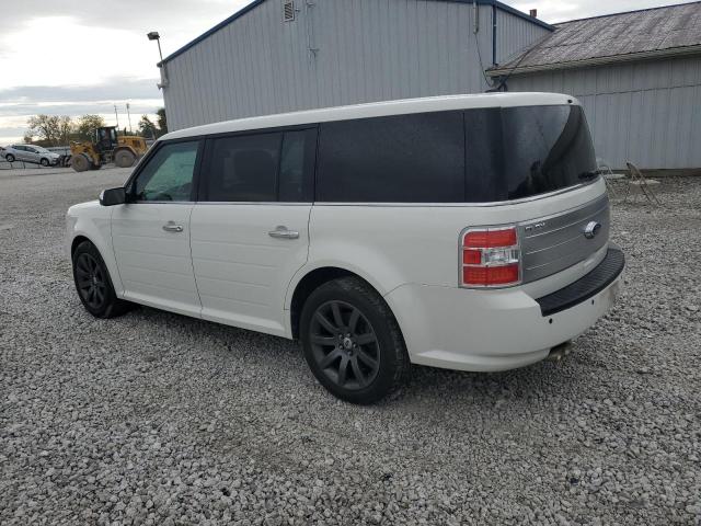 2FMGK5DCXABB13184 - 2010 FORD FLEX LIMITED WHITE photo 2
