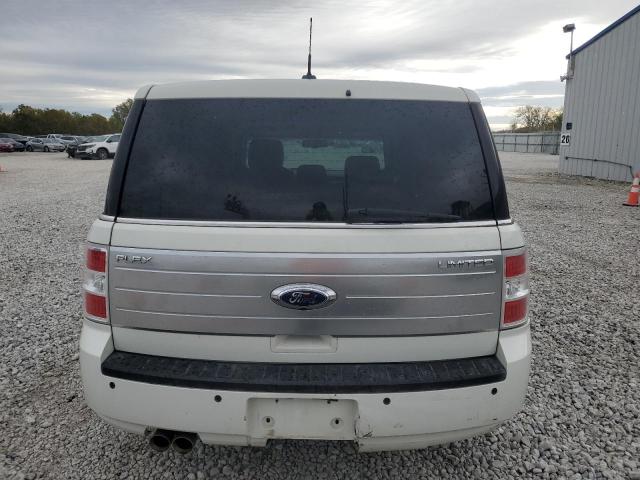 2FMGK5DCXABB13184 - 2010 FORD FLEX LIMITED WHITE photo 6