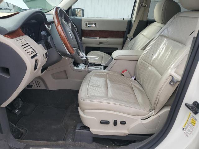 2FMGK5DCXABB13184 - 2010 FORD FLEX LIMITED WHITE photo 7