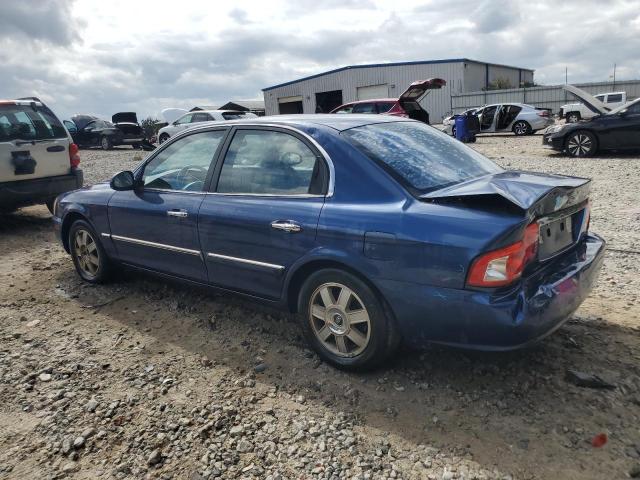 KNAGD126845305648 - 2004 KIA OPTIMA LX BLUE photo 2