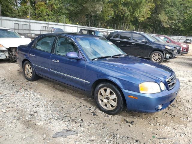 KNAGD126845305648 - 2004 KIA OPTIMA LX BLUE photo 4