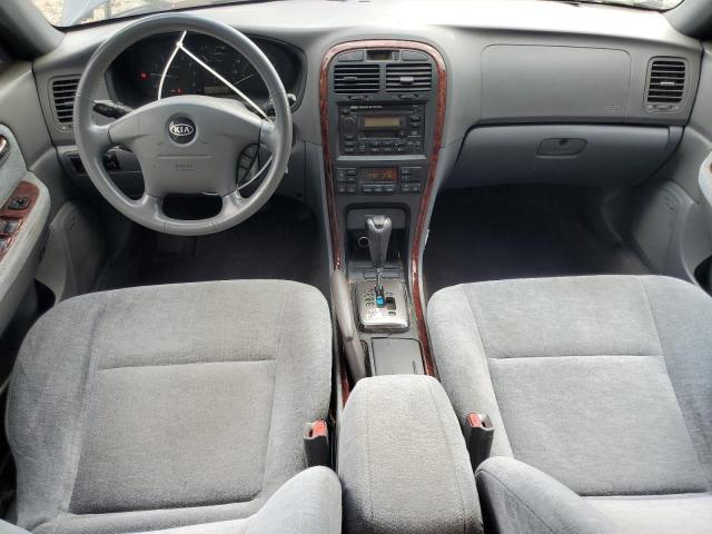 KNAGD126845305648 - 2004 KIA OPTIMA LX BLUE photo 8