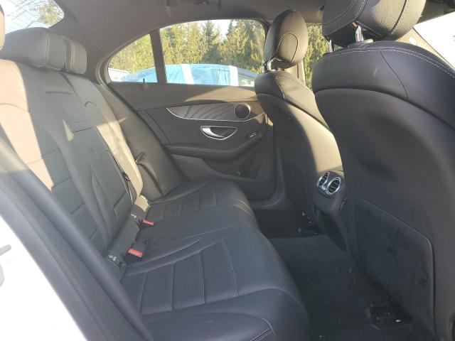 55SWF4KB6FU066222 - 2015 MERCEDES-BENZ C 300 4MATIC WHITE photo 10