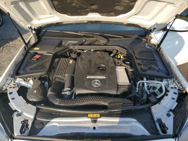 55SWF4KB6FU066222 - 2015 MERCEDES-BENZ C 300 4MATIC WHITE photo 11