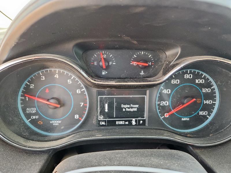 1G1BE5SMXJ7113303 - 2018 CHEVROLET CRUZE LT შავი ფოტო 9