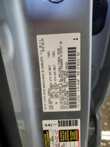 3TYLB5JN1RT033800 - 2024 TOYOTA TACOMA DOUBLE CAB ვერცხლისფერი ფოტო 13