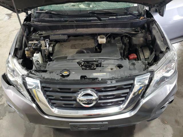 5N1DR2MM9HC634591 - 2017 NISSAN PATHFINDER S GRAY photo 12