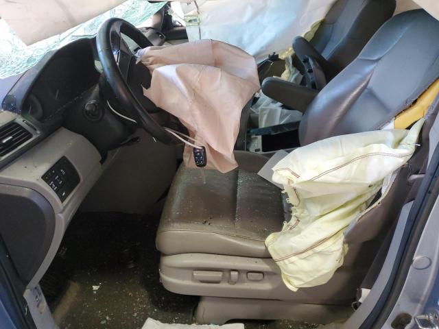 5FNRL5H69DB088431 - 2013 HONDA ODYSSEY EXL BLUE photo 7