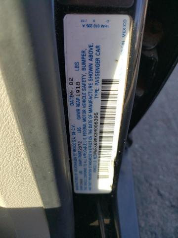 3VWRK69MX3M006395 - 2003 VOLKSWAGEN JETTA GL BLACK photo 12