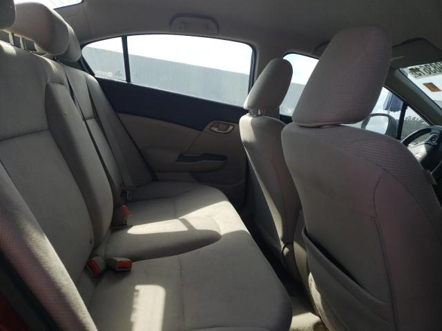 2HGFB2F52CH596409 - 2012 HONDA CIVIC LX MAROON photo 10