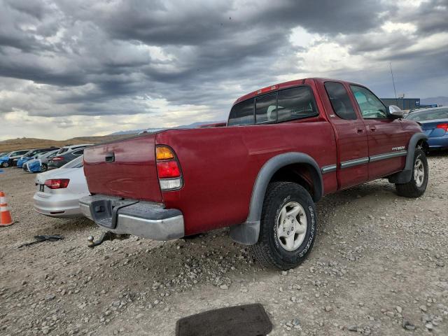 5TBBT4414YS038746 - 2000 TOYOTA TUNDRA ACCESS CAB Rouge photo 3