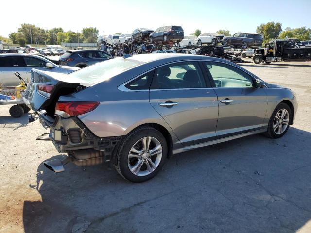 5NPE34AF4KH775429 - 2019 HYUNDAI SONATA LIMITED ნაცრისფერი ფოტო 3