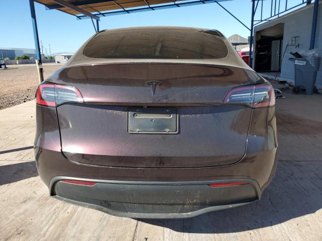 5YJYGDEEXMF213751 - 2021 TESLA MODEL Y 紫色 照片 6