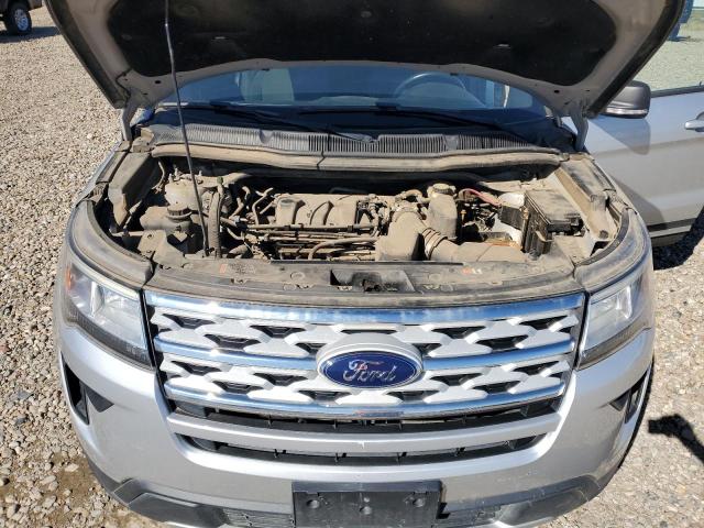 1FM5K8D83KGB26020 - 2019 FORD EXPLORER XLT Gümüş fotoğraf 12