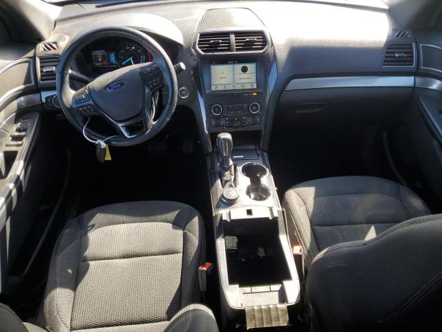 1FM5K8D83KGB26020 - 2019 FORD EXPLORER XLT Gümüş fotoğraf 8