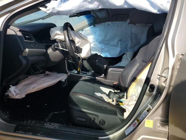 4T1BF1FKXFU050780 - 2015 TOYOTA CAMRY LE GOLD photo 7