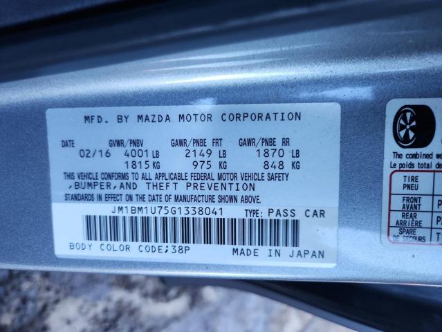 JM1BM1U75G1338041 - 2016 MAZDA 3 SPORT SILVER photo 13