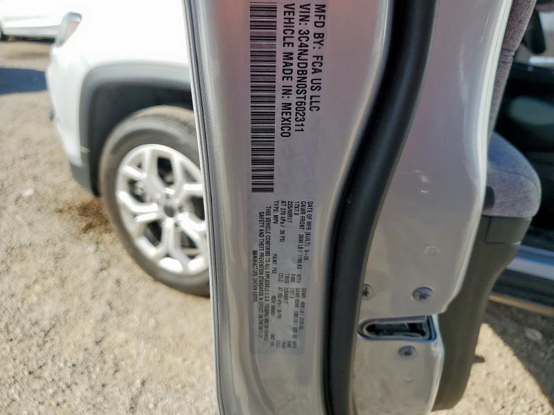 3C4NJDBN0ST602311 - 2025 JEEP COMPASS LATITUDE GRAY photo 13