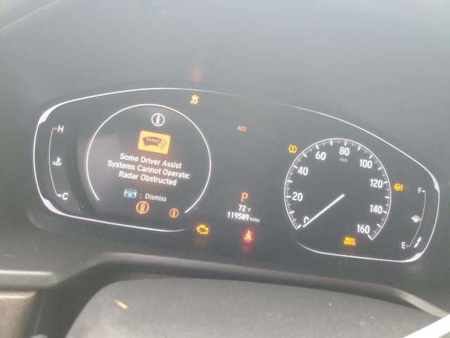 1HGCV1F44KA102544 - 2019 HONDA ACCORD EX Gri fotoğraf 9