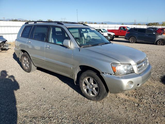 JTEDP21A740024247 - 2004 TOYOTA HIGHLANDER BASE Сірий фото 4