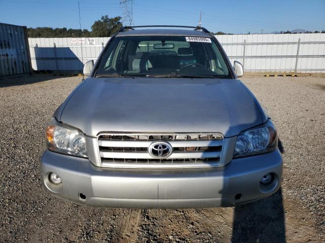 JTEDP21A740024247 - 2004 TOYOTA HIGHLANDER BASE Сірий фото 5