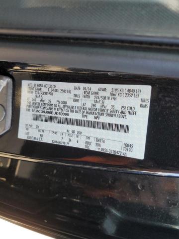 1FMCU9J90EUD50095 - 2014 FORD ESCAPE TITANIUM BLACK photo 14