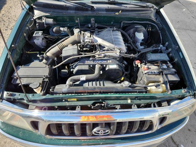 5TEHN72N23Z204356 - 2003 TOYOTA TACOMA DOUBLE CAB Жасыл фото 11