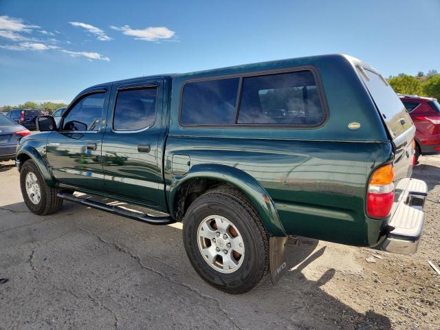 5TEHN72N23Z204356 - 2003 TOYOTA TACOMA DOUBLE CAB Жасыл фото 2