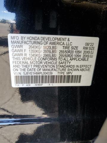 5J8YE1H84PL004339 - 2023 ACURA MDX ADVANCE BLACK photo 13