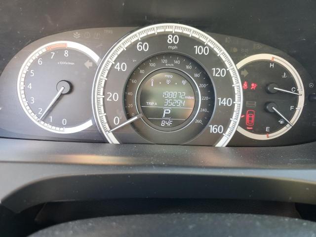 1HGCR2F85FA113426 - 2015 HONDA ACCORD EXL WHITE photo 9