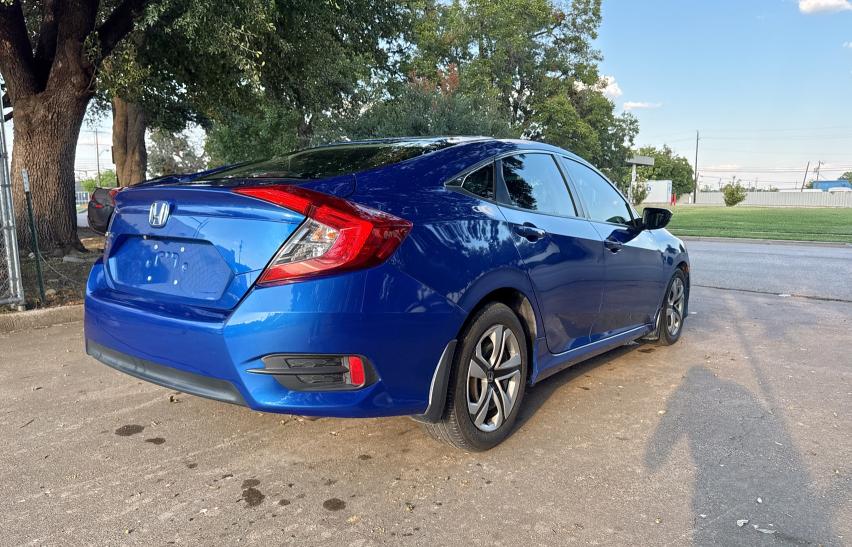 19XFC2F51GE011753 - 2016 HONDA CIVIC LX ლურჯი ფოტო 4