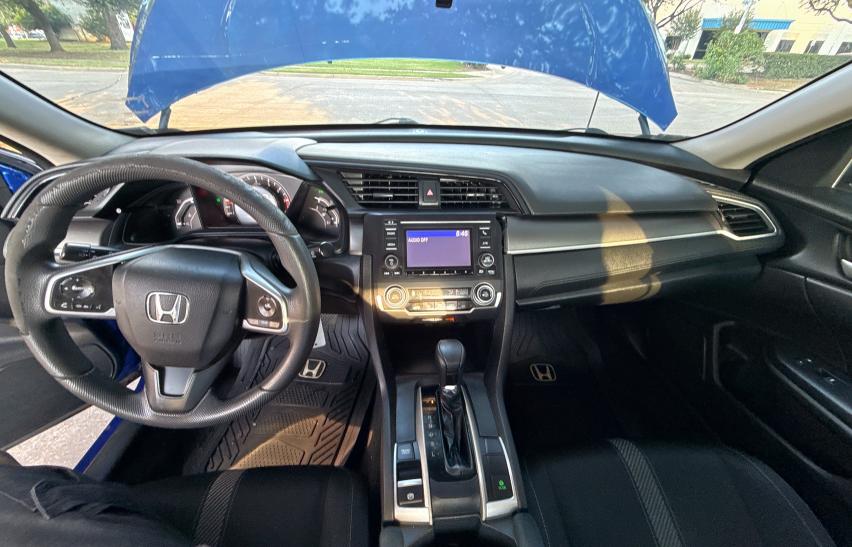 19XFC2F51GE011753 - 2016 HONDA CIVIC LX ლურჯი ფოტო 9