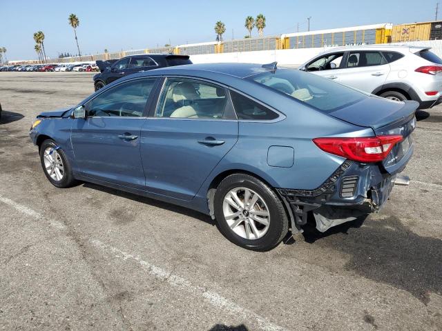 5NPE24AF5GH369718 - 2016 HYUNDAI SONATA SE ლურჯი ფოტო 2