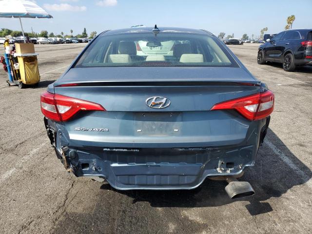 5NPE24AF5GH369718 - 2016 HYUNDAI SONATA SE ლურჯი ფოტო 6