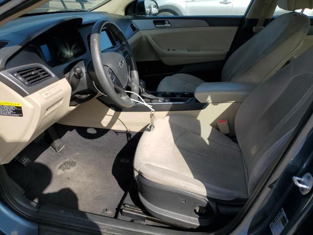 5NPE24AF5GH369718 - 2016 HYUNDAI SONATA SE ლურჯი ფოტო 7