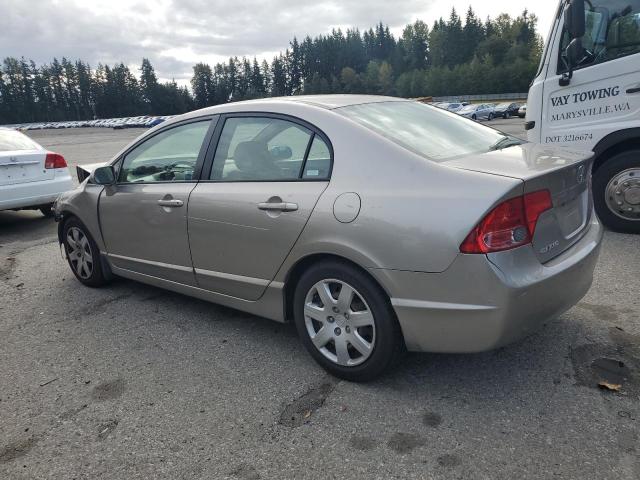 1HGFA16516L130281 - 2006 HONDA CIVIC LX ნაცრისფერი ფოტო 2
