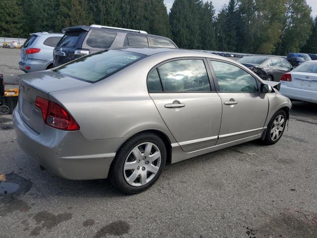 1HGFA16516L130281 - 2006 HONDA CIVIC LX ნაცრისფერი ფოტო 3