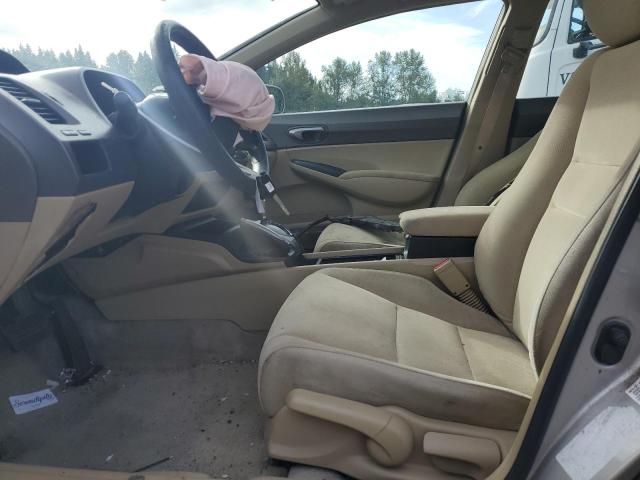 1HGFA16516L130281 - 2006 HONDA CIVIC LX ნაცრისფერი ფოტო 7