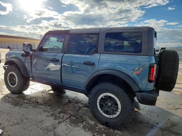1FMEE5DP4NLB36869 - 2022 FORD BRONCO BASE Szary zdjęcie 2