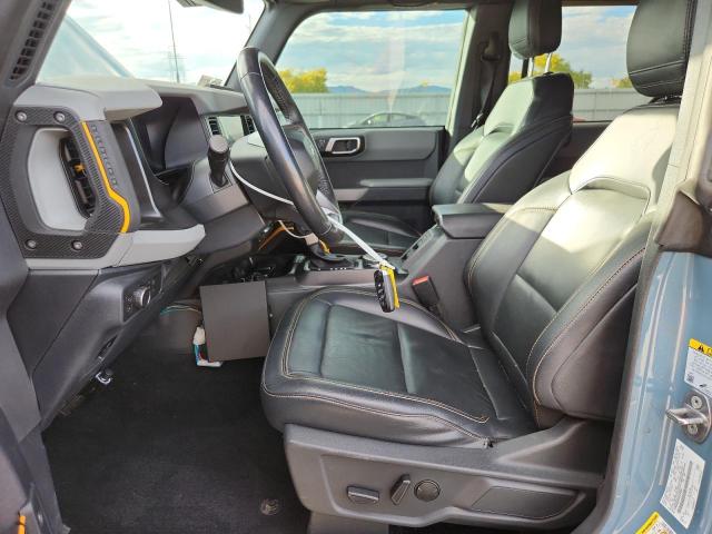 1FMEE5DP4NLB36869 - 2022 FORD BRONCO BASE Szary zdjęcie 7