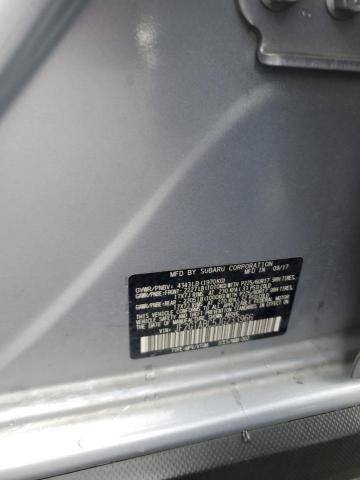 JF2GTABC5JG233966 - 2018 SUBARU CROSSTREK PREMIUM Күміс фото 12