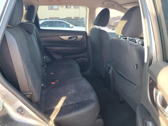 KNMAT2MTXFP528706 - 2015 NISSAN ROGUE S رمادي صورة 10