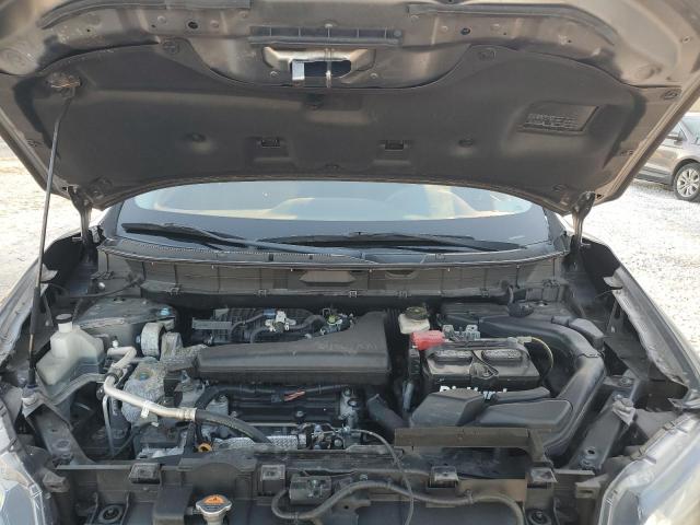 KNMAT2MTXFP528706 - 2015 NISSAN ROGUE S رمادي صورة 11