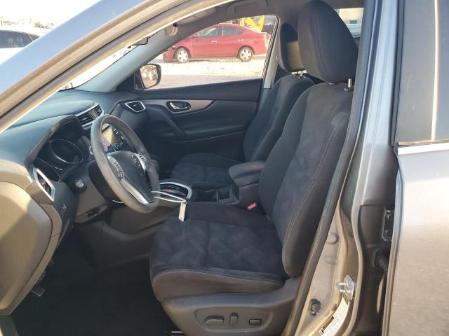 KNMAT2MTXFP528706 - 2015 NISSAN ROGUE S رمادي صورة 7