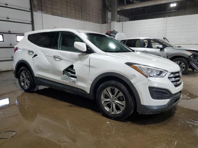 5XYZTDLB9EG193088 - 2014 HYUNDAI SANTA FE S WHITE photo 4
