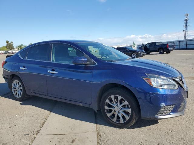 3N1AB7AP9KY332145 - 2019 NISSAN SENTRA S Azul foto 4