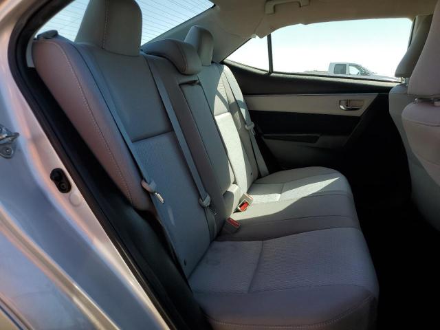 5YFBURHE8GP553738 - 2016 TOYOTA COROLLA L SILVER photo 10