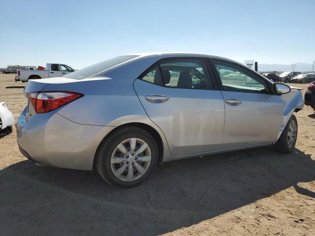 5YFBURHE8GP553738 - 2016 TOYOTA COROLLA L SILVER photo 3