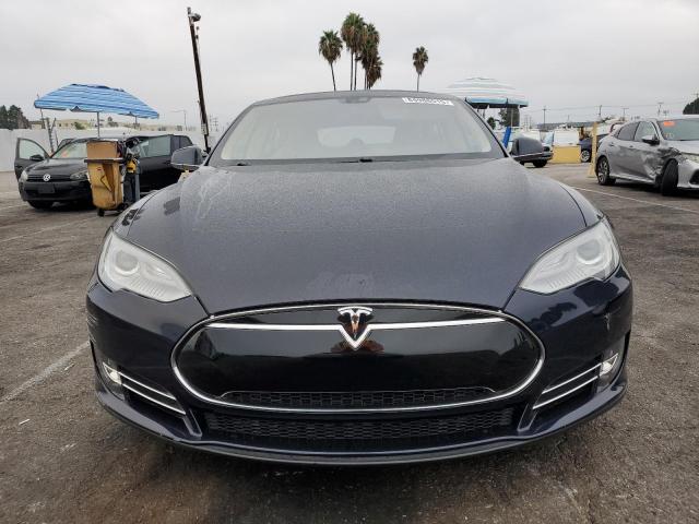 5YJSA1CG9DFP11305 - 2013 TESLA MODEL S BLUE photo 5