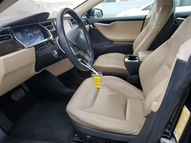 5YJSA1CG9DFP11305 - 2013 TESLA MODEL S BLUE photo 7